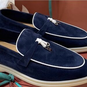 Ladies shoes deer leather shoes